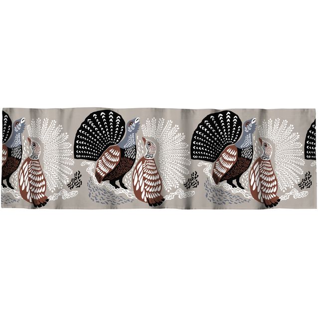 Verhokappa Vallila Metsänvartijat, beige/sininen, 60x250 cm