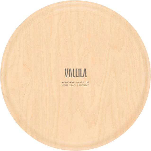 Tarjotin Vallila Viserrys, punainen, Ø 35 cm
