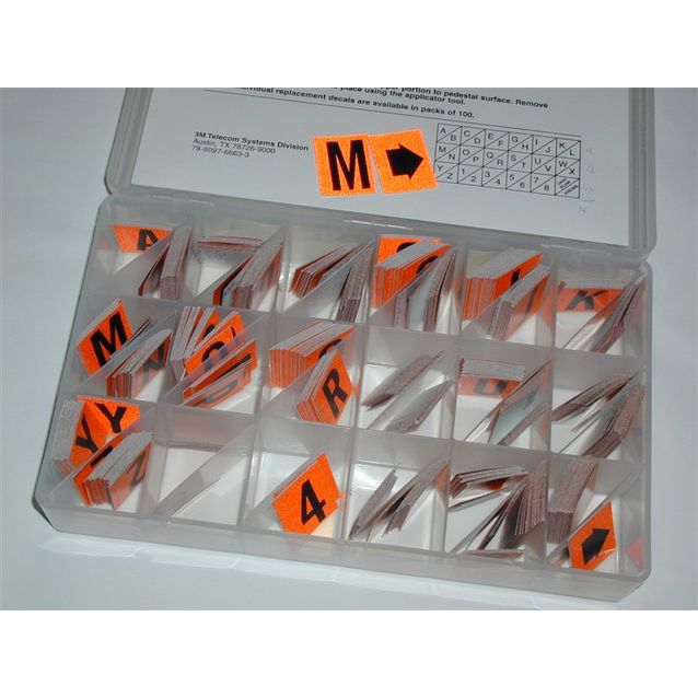 Merkki nro 5 Scotchlite 5005 3M 25 kpl/pss