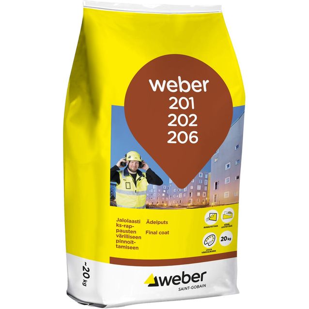 weber.vetonit 201 Jalolaasti Hierto T001 20 kg pakkaus