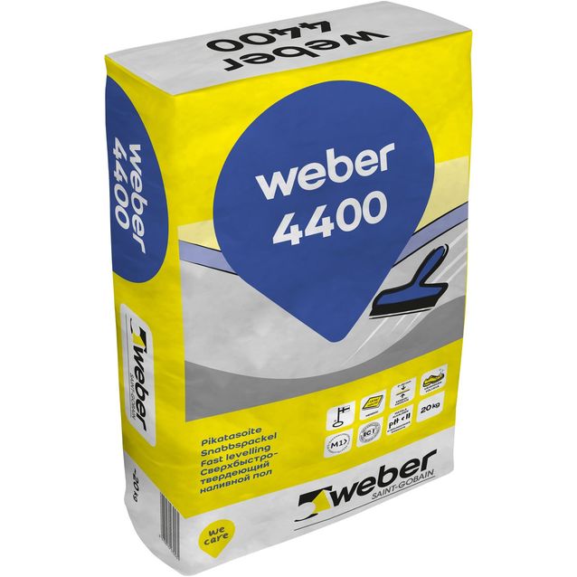 Pikatasoite 4400 Webervetonit 20 kg