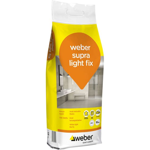 Kevytlaasti Weber Supra Light Fix 15 kg