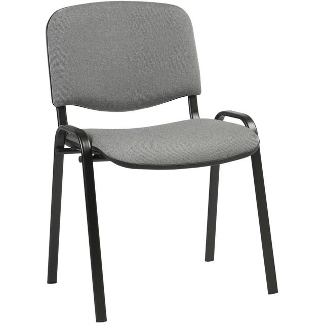 Guest chair ISO grey/black