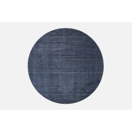 Matto VM Carpet Sametti, mittatilaus, pyöreä, sininen