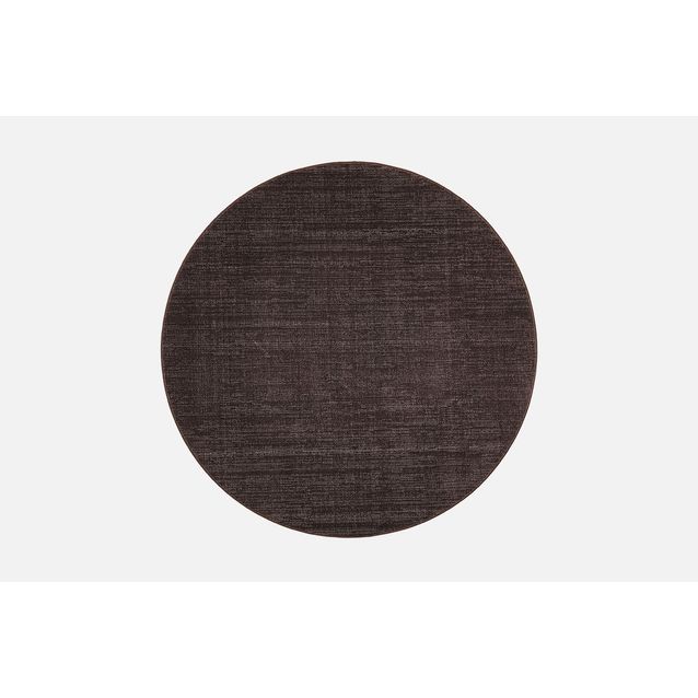 Pyöreä matto VM Carpet Sametti, ruskea halk 160cm