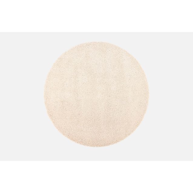 Pyöreä matto VM Carpet Vilja, l.valkoinen  halk 160cm