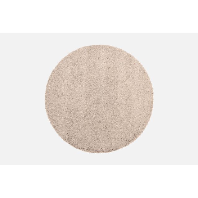 Pyöreä matto VM Carpet Vilja, beige halk 160cm