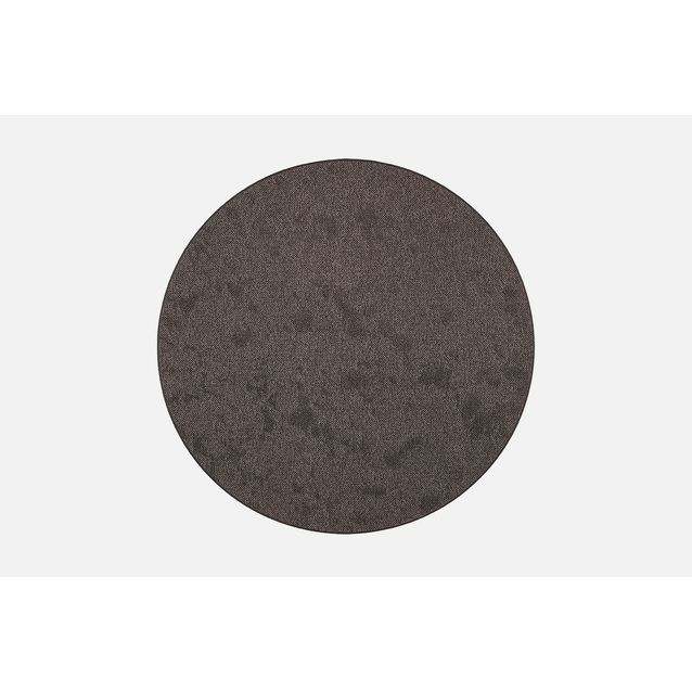 Pyöreä matto VM Carpet Pippuri, musta halk 133cm