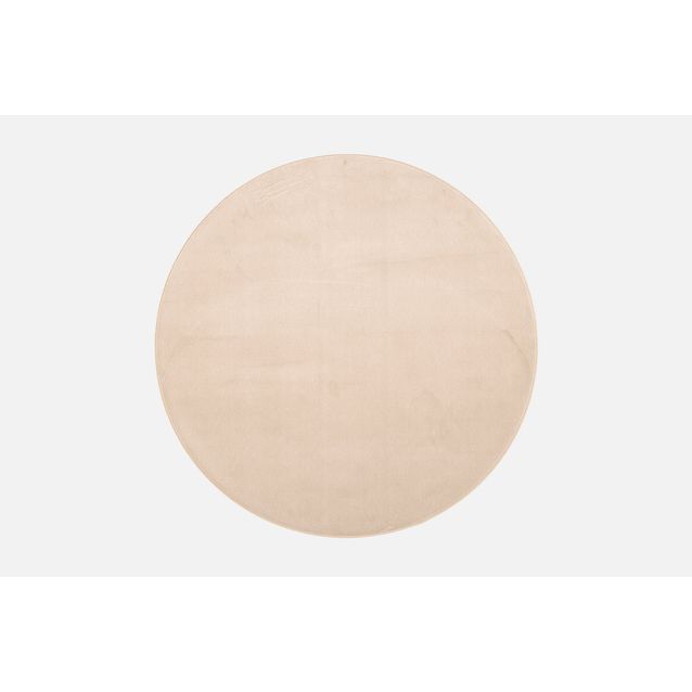 Pyöreä matto VM Carpet Usva, beige halk 160cm