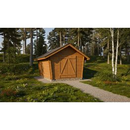 Pihavarasto/lato LP Garden U-M, 10.5m², vinoumpiseinäinen