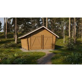 Pihavarasto/lato LP Garden U-L, 16m², vinoumpiseinäinen