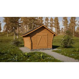 Pihavarasto/lato LP Garden R-M, 10m², rakomallinen