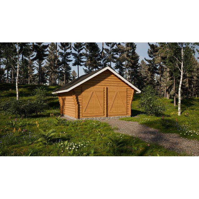 Pihavarasto/lato LP Garden R-L, 16m², rakomallinen