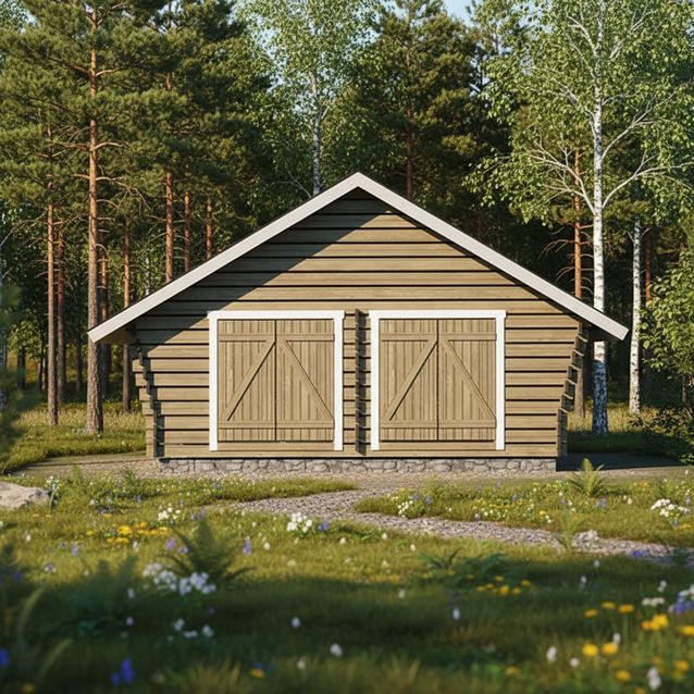 Pihavarasto/lato LP Garden R-XXL, 25m², rakomallinen