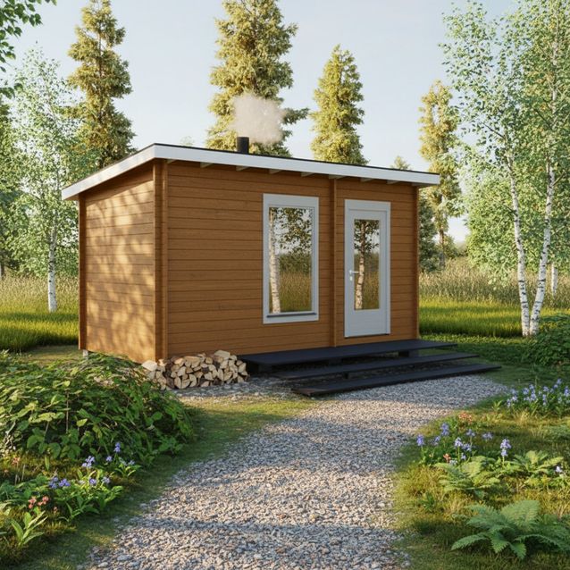 Pihasauna LP Garden Ylläs, 11.2m², pulpettikatolla