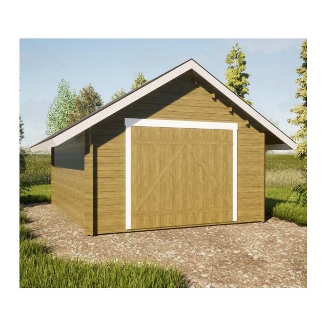 Autotalli LP Garden AT22L, 22m²