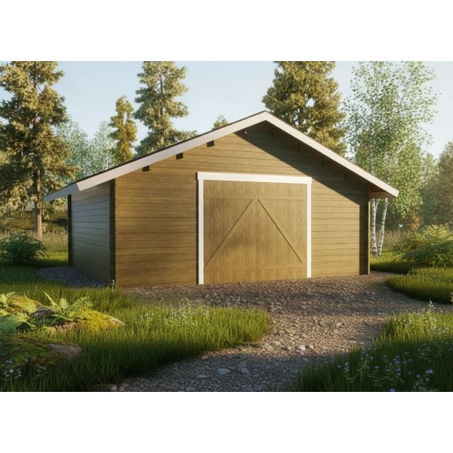 Autotalli LP Garden AT30L, 29.9m²