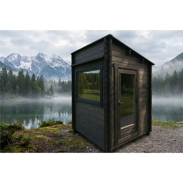 Pihasauna LP Garden Kuutio, 4.2m²