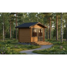 Vierasmaja LP Garden V-S, 7m², harjakatto