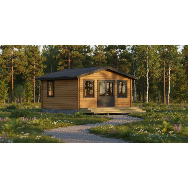 Vierasmaja LP Garden V-XXL, 25m²