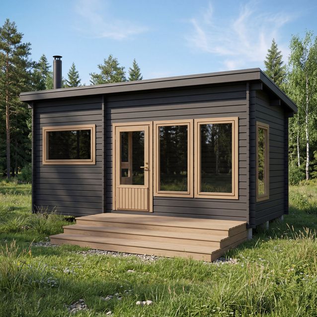 Saana 15, Sauna