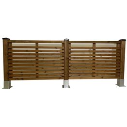 Terassin kaide PatioN°rd, kestopuu, eri pituuksia