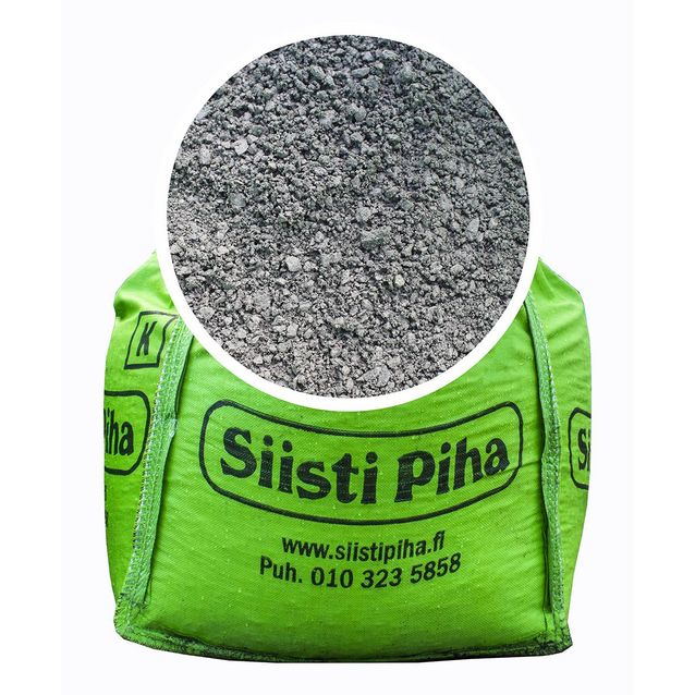 Kivituhka Siisti Piha 0-6 mm harmaa 1000 kg