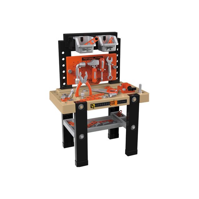 Lasten työkalupenkki Power Tools, yli 60 osaa