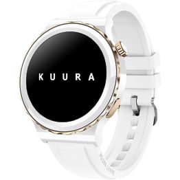 Älykello Kuura Smart Watch Fashion Women FW5, valkoinen