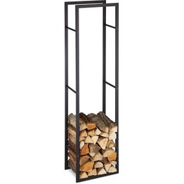 Takkapuuteline Ainola 120 cm, musta teräs
