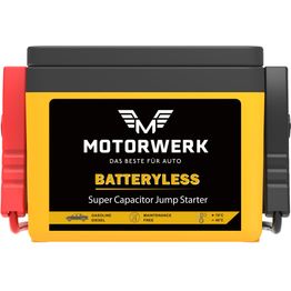 Akuton superkondensaattori apukäynnistin Motorwerk 12 V