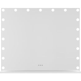 Meikkipeili Lumio Lights Hollywood 100 x 80 cm, 19 LED-lamppua