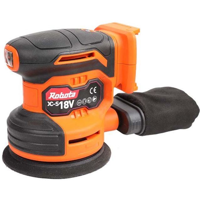 Akkuepäkeskohiomakone Robota DC-S18V 125 mm 18V ilman akkua