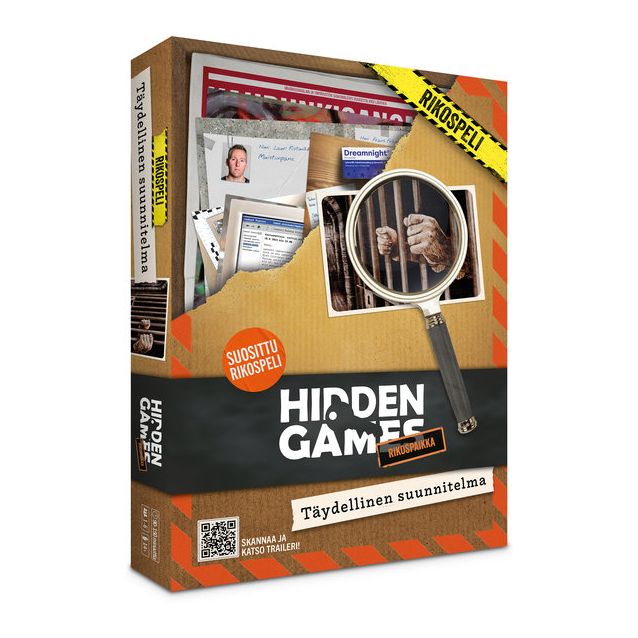 Rikospeli Hidden Games Rikospaikka: Täydellinen suunnitelma, suomenkielinen