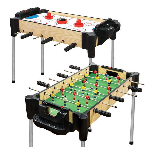 Pelipöytä, pöytäjalkapallo ja ilmakiekko TRG Games, 2-in-1, 68cm