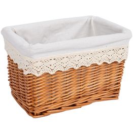 Kori Home4You MAX-5 30x20xK18 cm, vaaleanruskea, pitsillä