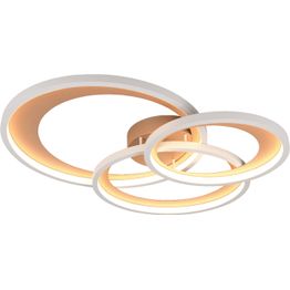 Kattovalaisin Trio Granada, LED, 3-osainen, 71cm, kahvi