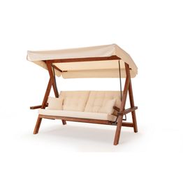 Pihakeinu Linento Garden Lyon 3-istuttava beige