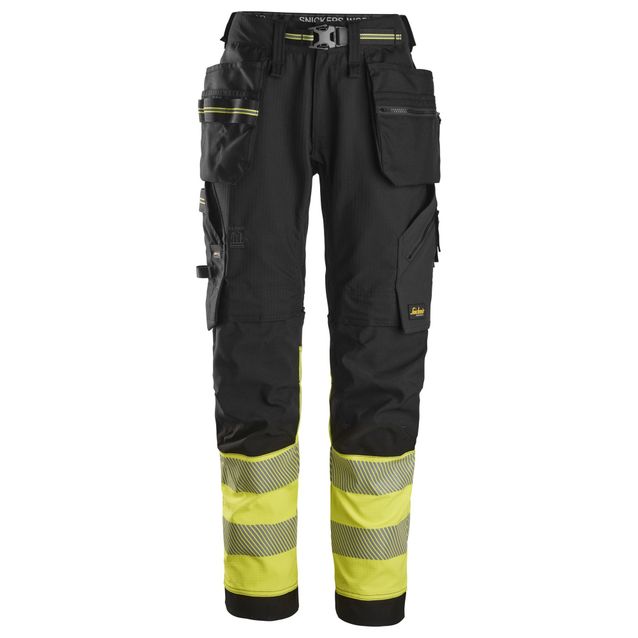 Riipputaskuhousut Snickers Workwear 6934 High-Vis lk 1