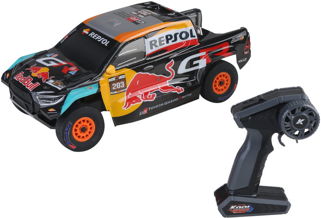 Kauko-ohjattava ralliauto Koolspeed Toyota Gazoo Racing DK Hilux, 1:14