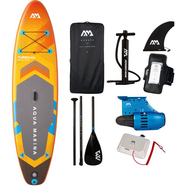 Aqua Marina Amgo 320 SUP-lautasetti Bluedrive S -moottorilla