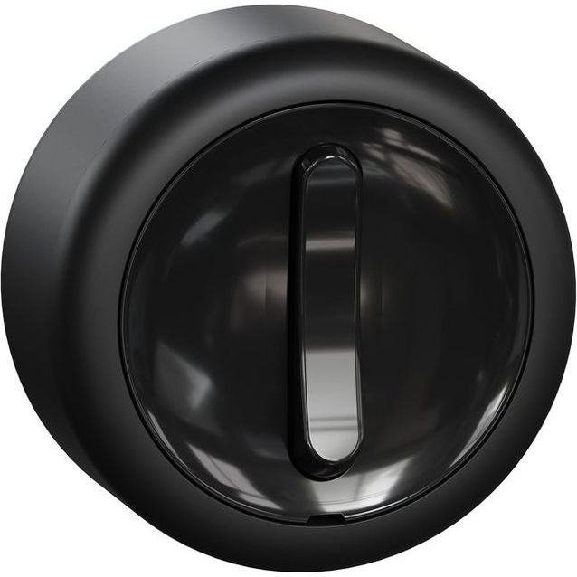 7-kytkin Renova pinta-asennus musta