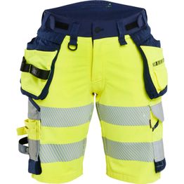 Naisten shortsit Blåkläder 7020 Highvis 4-way Stretch