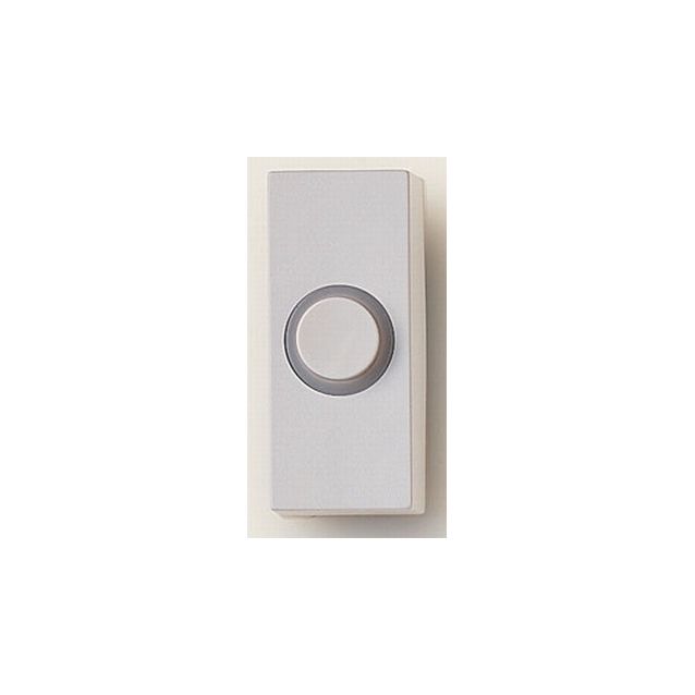 Ovikellopainike D534W Lightspot valkoinen valolla