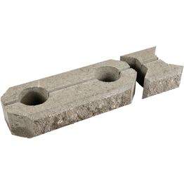 Muurikivi Beto-vallimuuri peruspari 560x200x100 mm harmaa