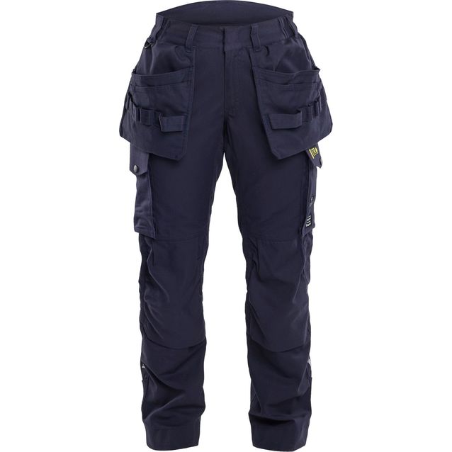 Naisten riipputaskuhousut Blåkläder 7108 luontaisella palosuojauksella