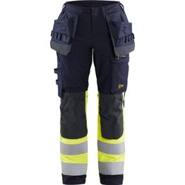 Naisten housut Blåkläder 7185 Multinorm Stretch luontaisella palosuojauksella