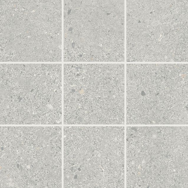 Lattialaatta Void 10x10cm, sileä, matta, fog