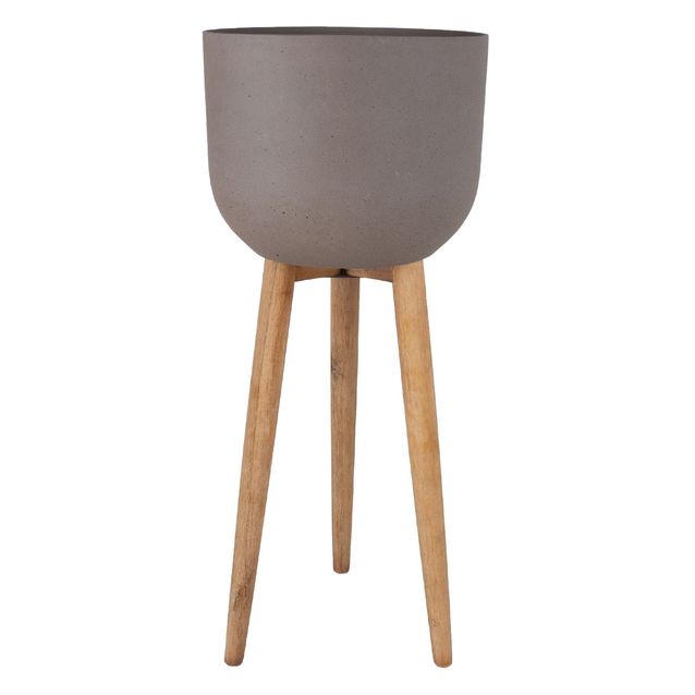 Kukkaruukku Home4You Sandstone ø40x97cm, ruskea 