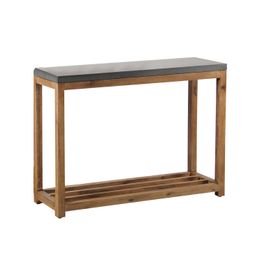 Hylly Home4You Sandstone 95,5x34,5x75cm, ruskea